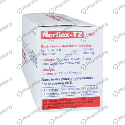 Marflox Tz 400/600 Mg Tablet 10