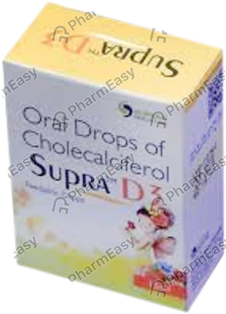 Supra D3 800 IU Oral Drop (15) Uses, Side Effects, Price & Dosage