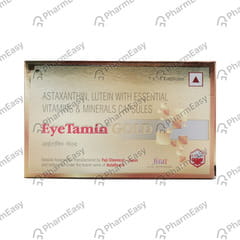 Eyetamin Gold Strip Of 10 Tablets