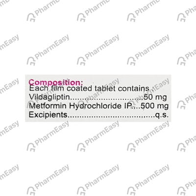 Vildazest M 500mg Strip Of 15 Tablets