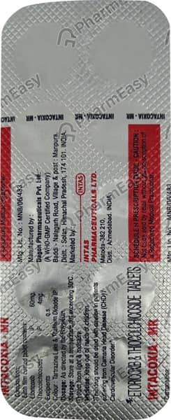 Intacoxia Mr Strip Of 10 Tablets