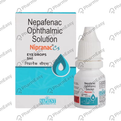 Nipranac Cs Bottle Of 5ml Eye Drops