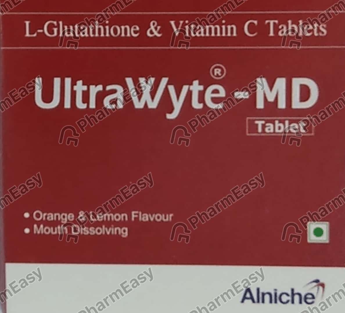 Ultrawyte Md Orange Flavour Strip Of 10 Lozenges