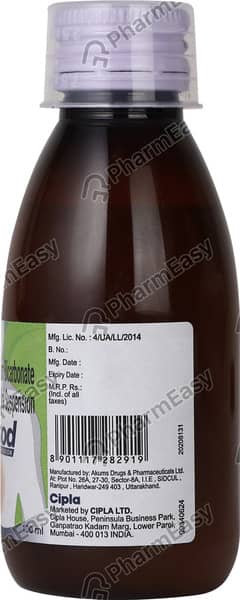 Algisod Peppermint Flavour Bottle Of 100ml Suspension