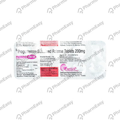Prorone Sr 200 Strip Of 10 Tablets