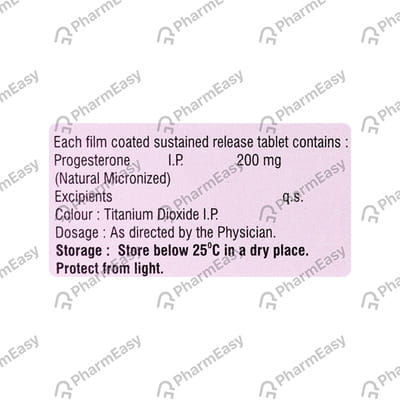 Prorone Sr 200 Strip Of 10 Tablets
