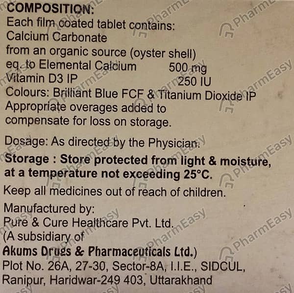 Calvitd3 Strip Of 15 Tablets