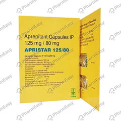 APRISTAR 125 / 80MG KIT STRIP OF 3 CAPSULES