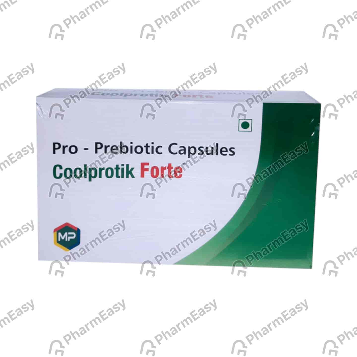 Coolprotik Forte Strip Of 10 Capsules
