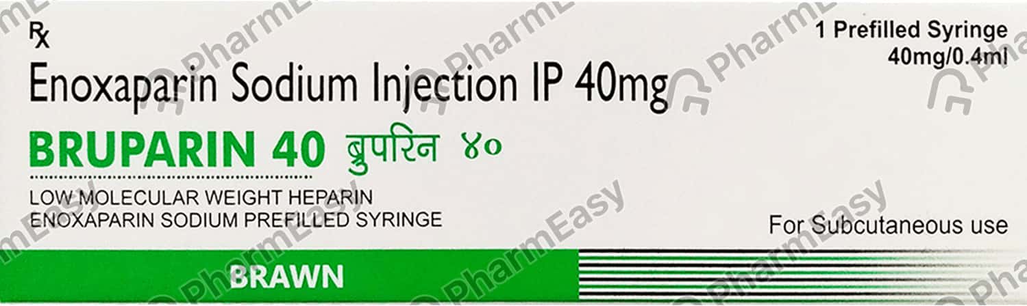 Buy Bruparin 40 MG Injection (0.4) Online at Flat 15% OFF | PharmEasy