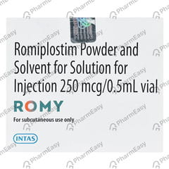 ROMY 250MCG DRY VIAL OF 0.5ML POWDER FOR INJECTION