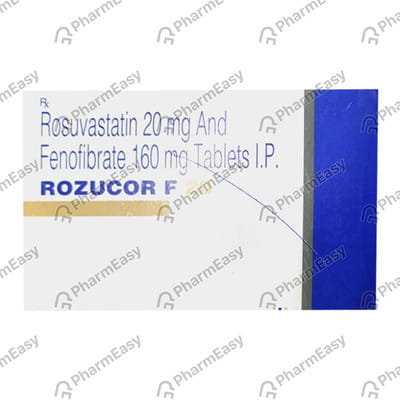 Rozucor F 20mg Strip Of 15 Tablets