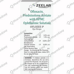 OFLOZEE P BOTTLE OF 5ML EYE DROPS