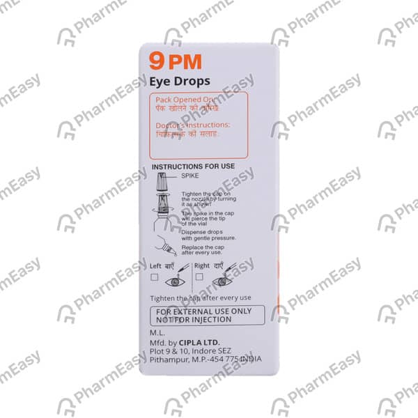 9 Pm Bottle Of 5Ml Eye Drops