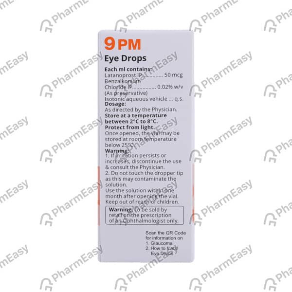9 Pm Bottle Of 5Ml Eye Drops