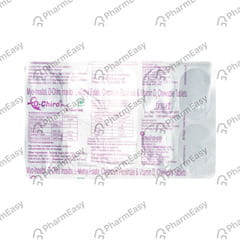 D CHIRO PLUS STRAWBERRY FLAVOUR STRIP OF 10 CHEWABLE TABLETS