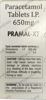 Pramal Xt Strip Of 10 Tablets