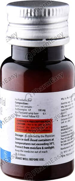 Azincure 100mg Bottle Of 15ml Syrup