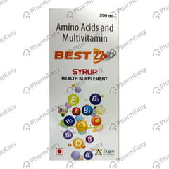 BEST 22 PLUS BANANA AND PINEAPPLE FLAVOUR BOTTLE OF 200ML SYRUP