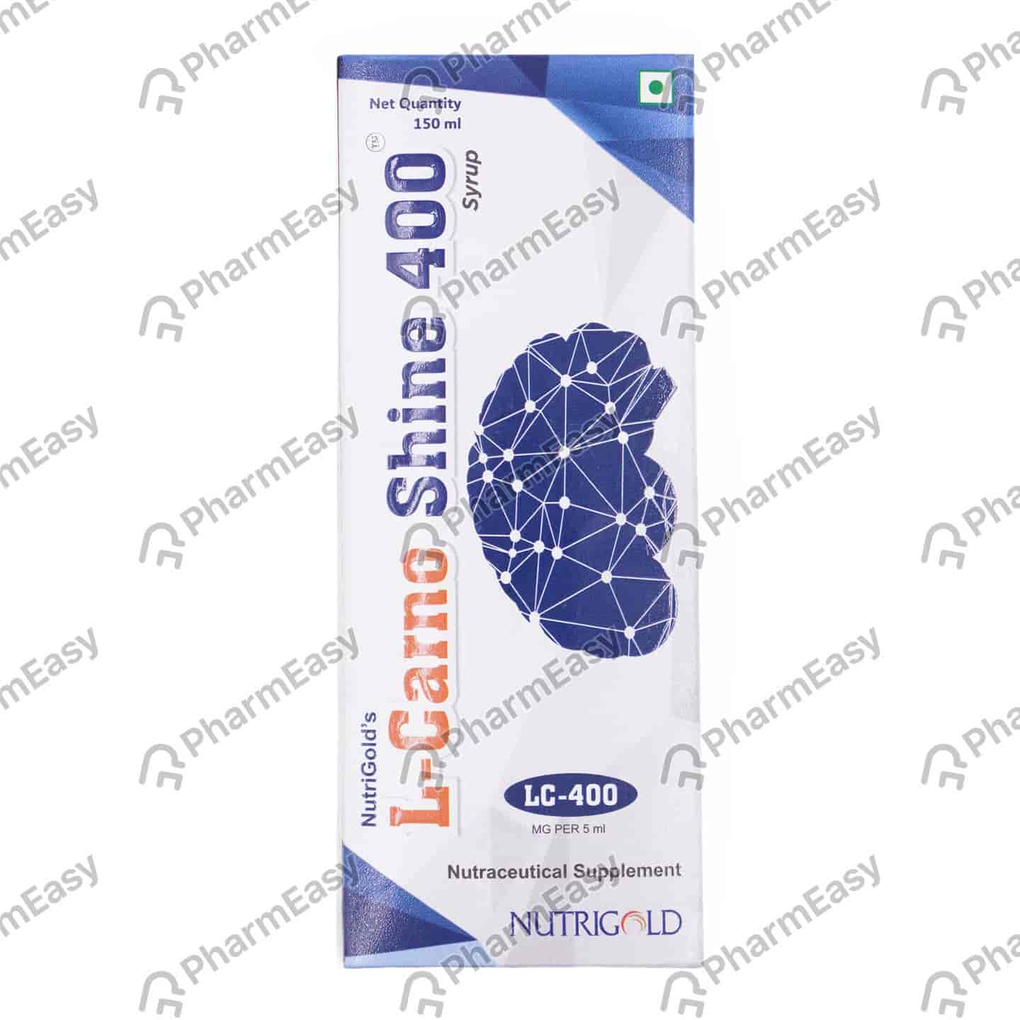 L Carno Shine 400mg Bottle Of 150ml Syrup