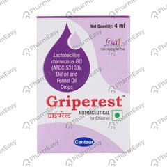 GRIPEREST BOTTLE OF 4ML ORAL DROPS