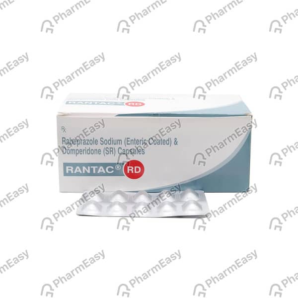 Rantac Rd Strip Of 10 Capsules