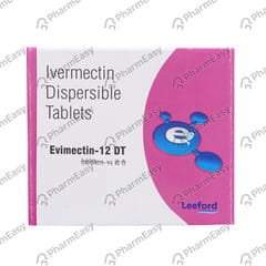 Evimectin Dt 12mg Strip Of 4 Tablets