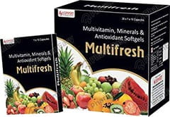 MULTIFRESH STRIP OF 10 CAPSULES