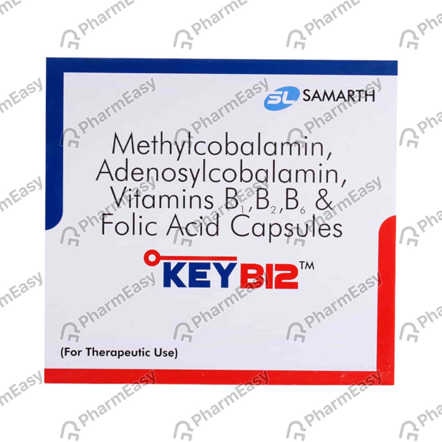 Key B12 Strip Of 15 Capsules