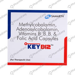 Key B12 Strip Of 15 Capsules