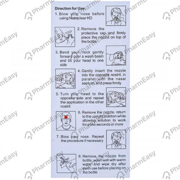 Nasoclear Hd Bottle Of 100Ml Nasal Spray