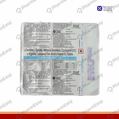 CARNISURE XT STRIP OF 15 TABLETS (RED)