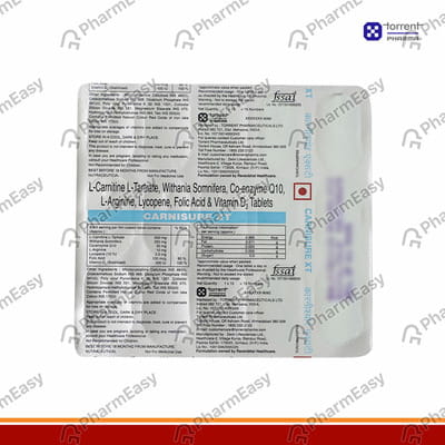 Carnisure Xt Strip Of 15 Tablets (Red)