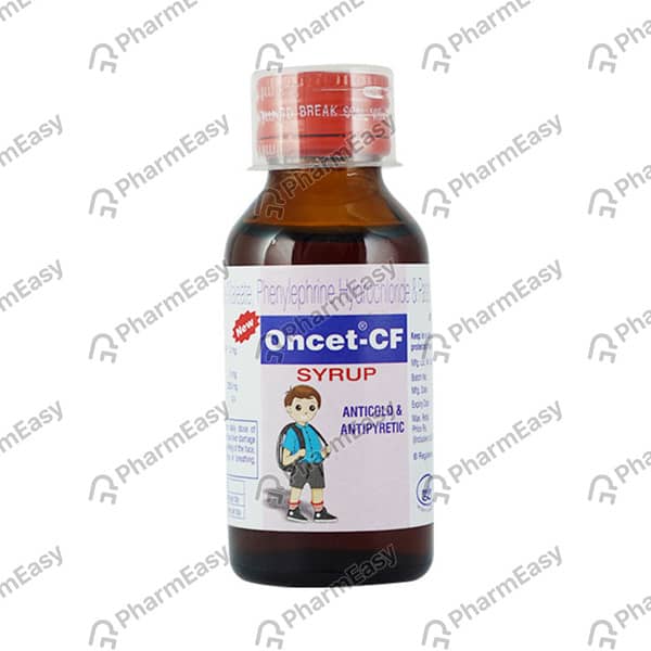 Oncet Cf Bottle Of 60ml Syrup