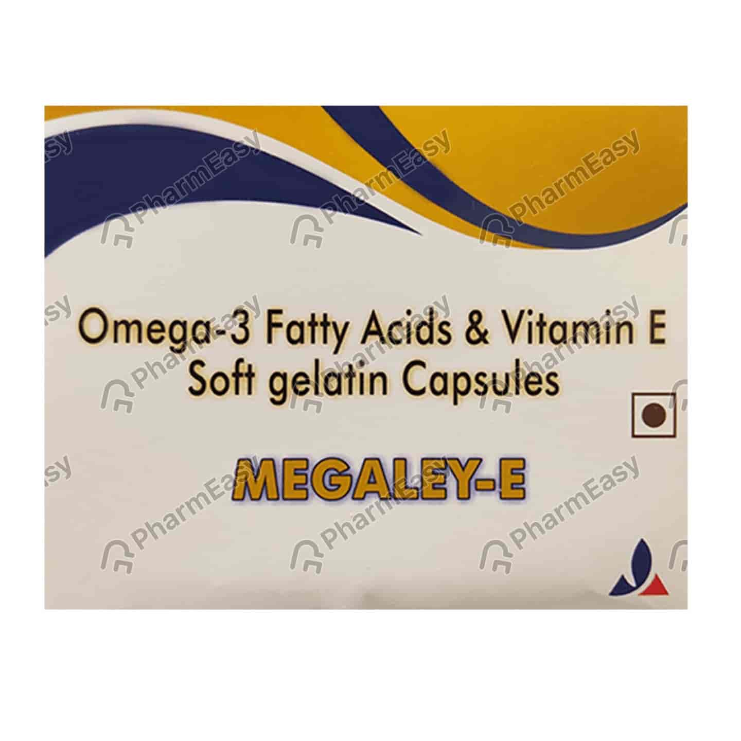 Megaley E Strip Of 10 Capsules