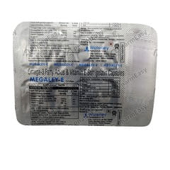 MEGALEY E STRIP OF 10 CAPSULES