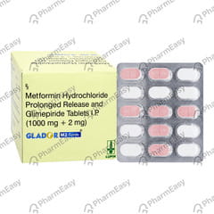 Glador M 2mg Forte Strip Of 15 Tablets