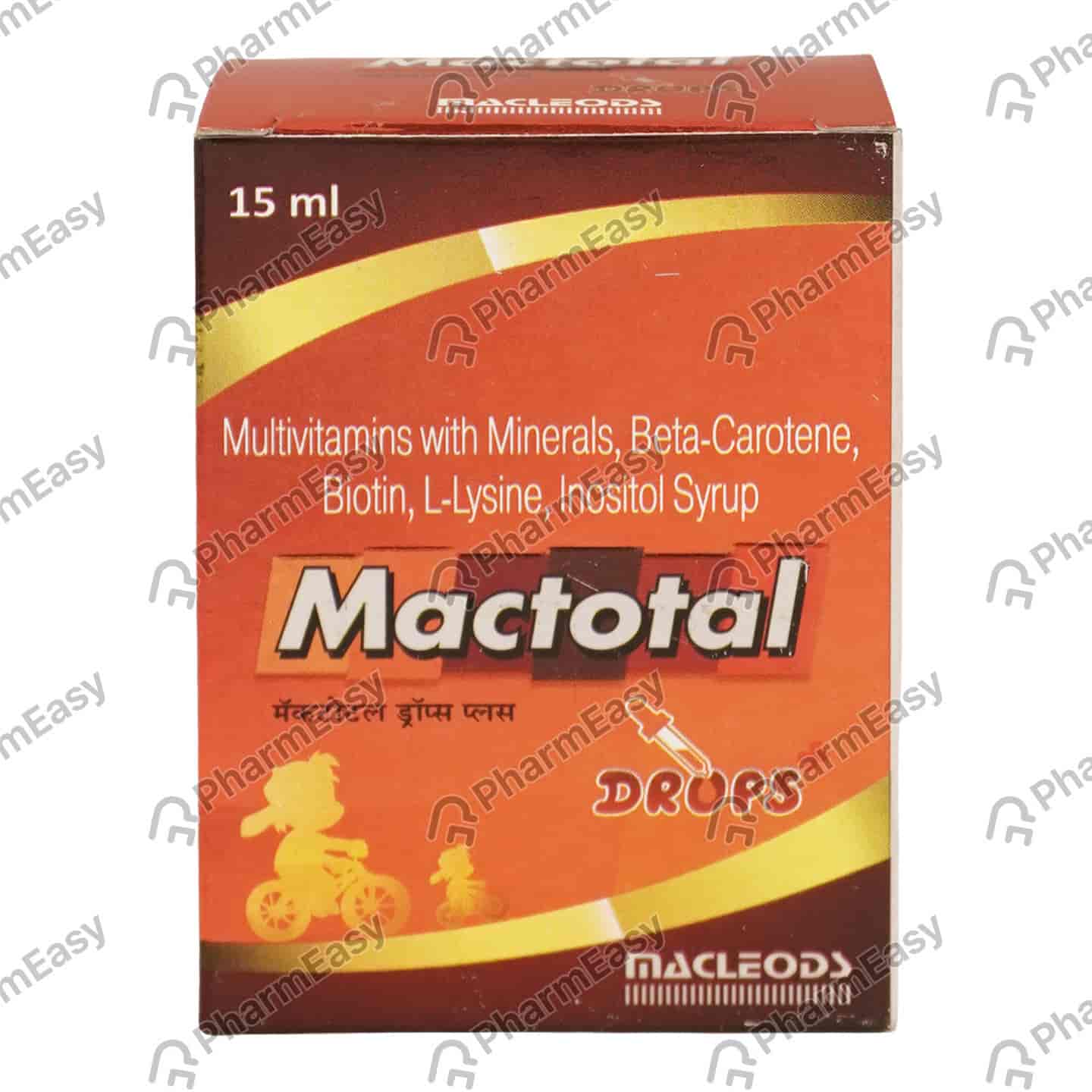Mactotal Drops Plus Bottle Of 15ml Oral Drops