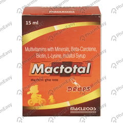 Mactotal Drops Plus Bottle Of 15ml Oral Drops