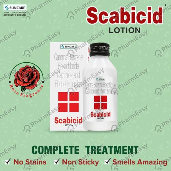 Scabicid Bottle Of 100Ml Lotion