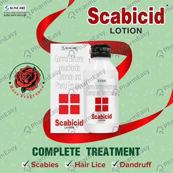 Scabicid Bottle Of 100Ml Lotion