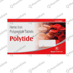 POLYTIDE STRIP OF 10 TABLETS