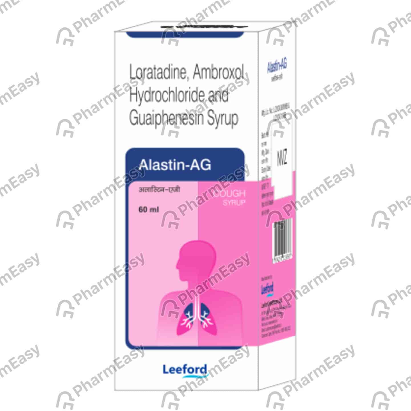 Alastin Ag Bottle Of 60ml Cough Syrup