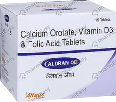 CALDRAN OD STRIP OF 15 TABLETS