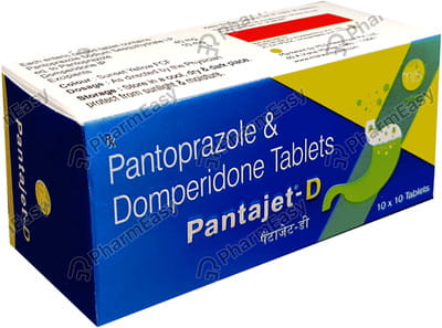 Pantajet D Strip Of 10 Tablets