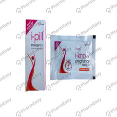 I PILL EMERGENCY CONTRACEPTIVE PILL + I KNOW PREGNANCY TESTING KIT