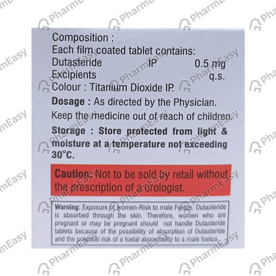 Dutaheal 0.5mg Strip Of 10 Tablets