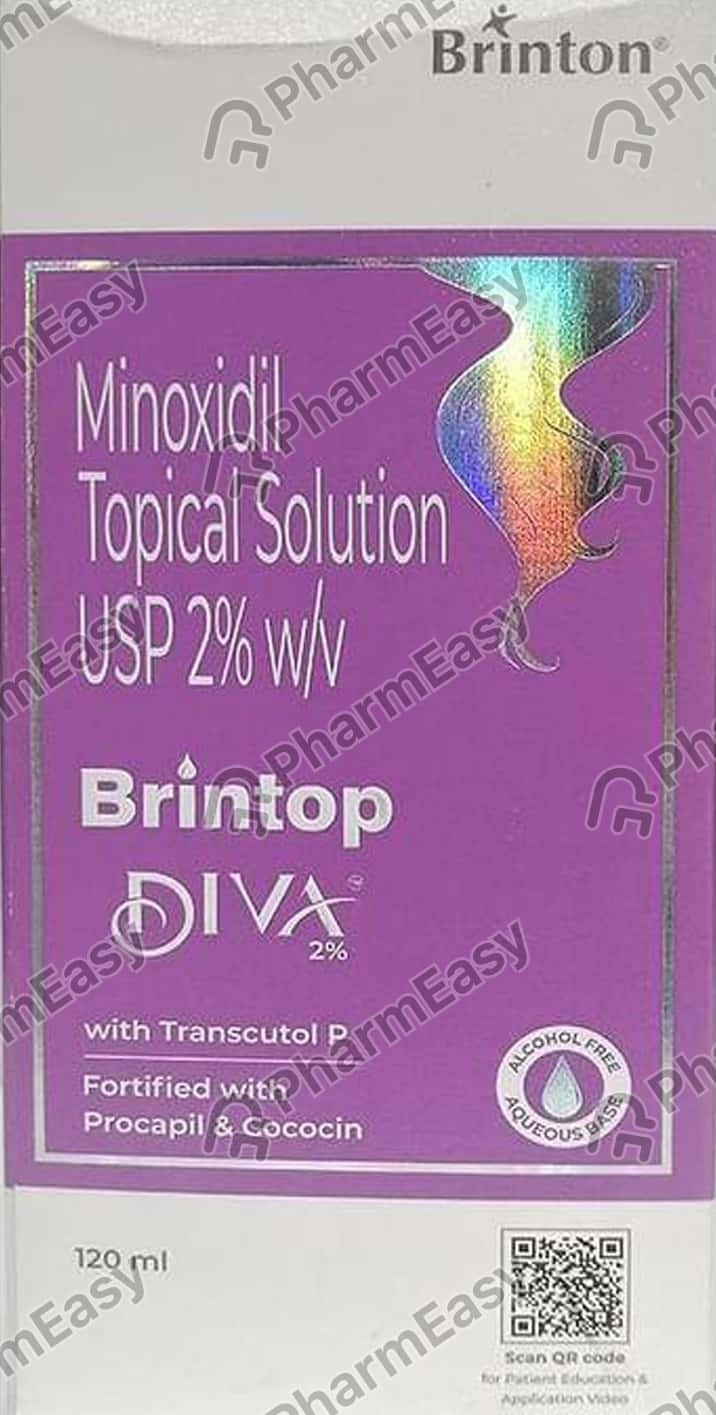 Brintop Diva 2% Bottle Of 120ml Solution
