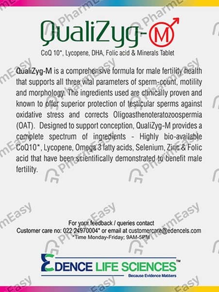 Qualizyg M Tablet 30'S