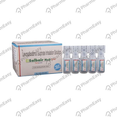 Salbair Neb 0.63mg 2.5ml Packet Of 5 Transpules